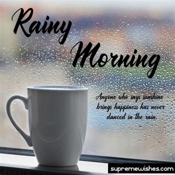 Embracing The Rain: Heartfelt Good Morning Wishes On A Rainy Day